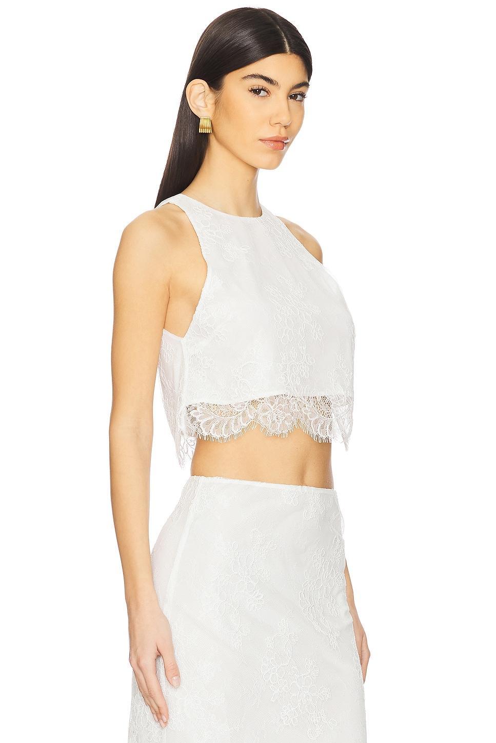 x REVOLVE Audrey Top Stone Cold Fox Product Image