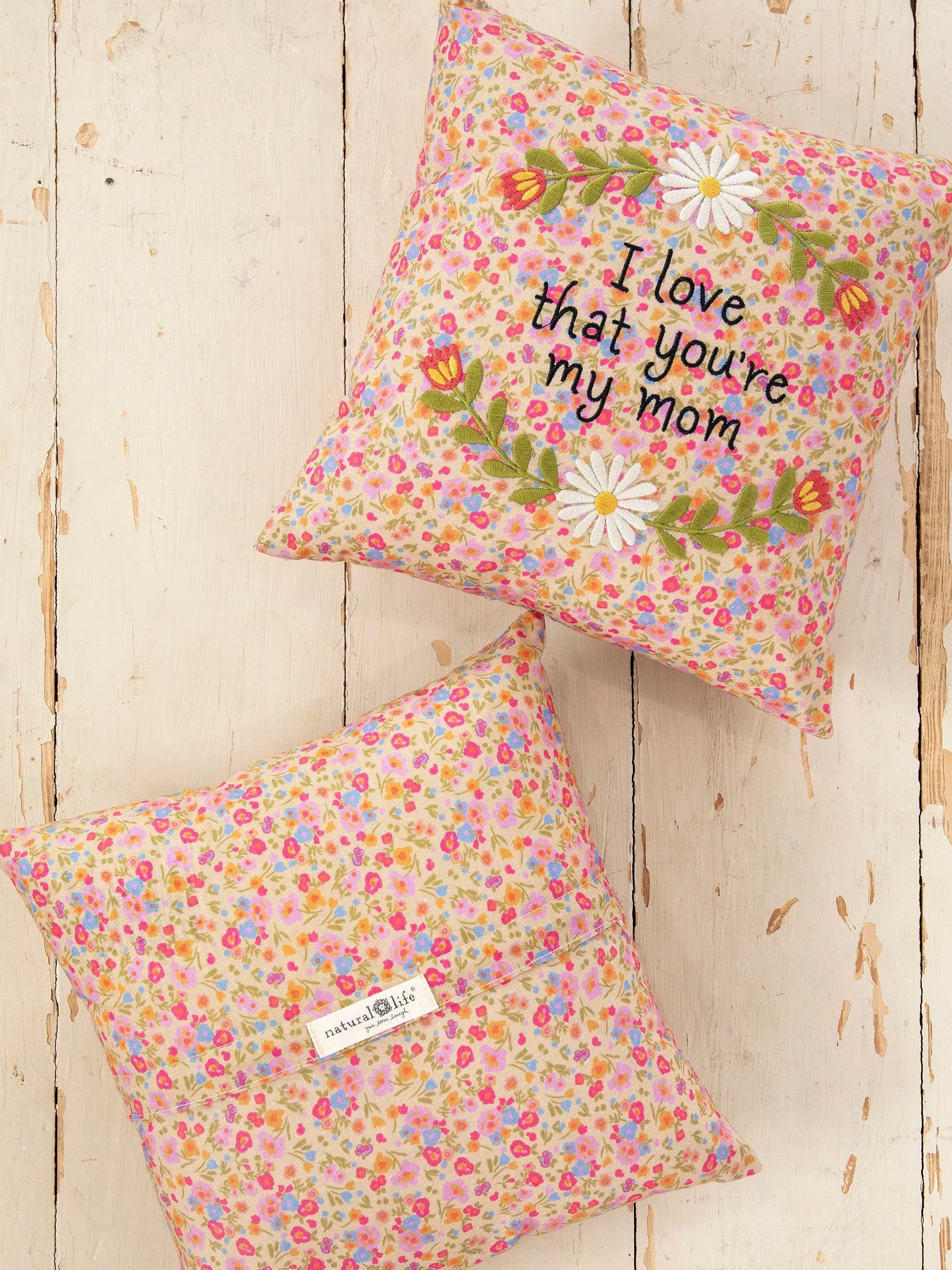 Embroidered Giving Pillow Product Image