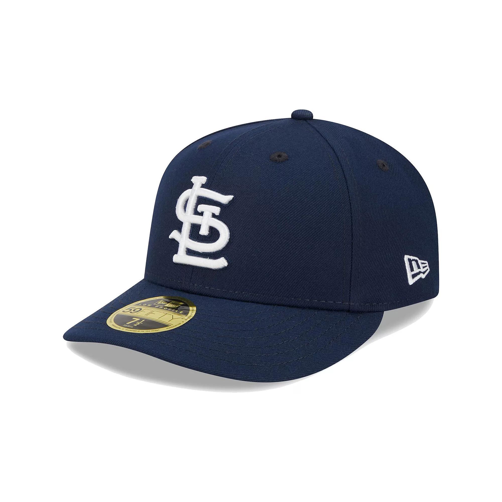 Mens New Era St. Louis Cardinals Oceanside Low Profile 59FIFTY Fitted Hat Blue Product Image