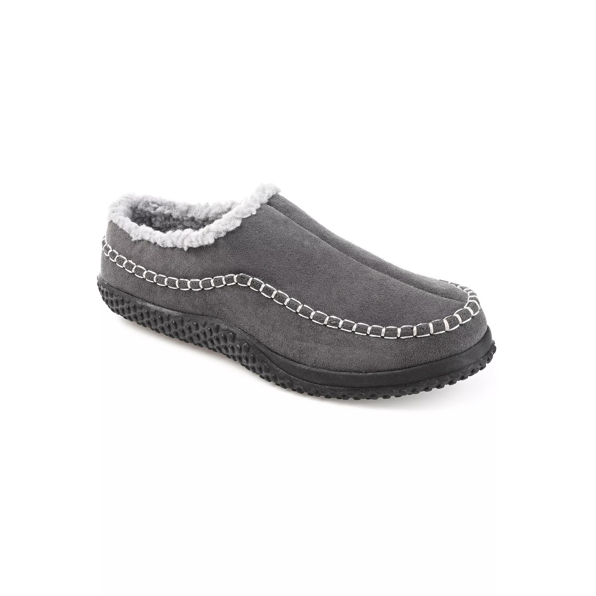 VANCE Godwin Mens Sherpa Clog Slippers Product Image