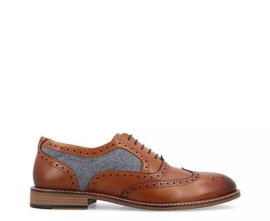 VANCE Gordy Tru Comfort Foam Mens Wingtip Dress Shoes Product Image