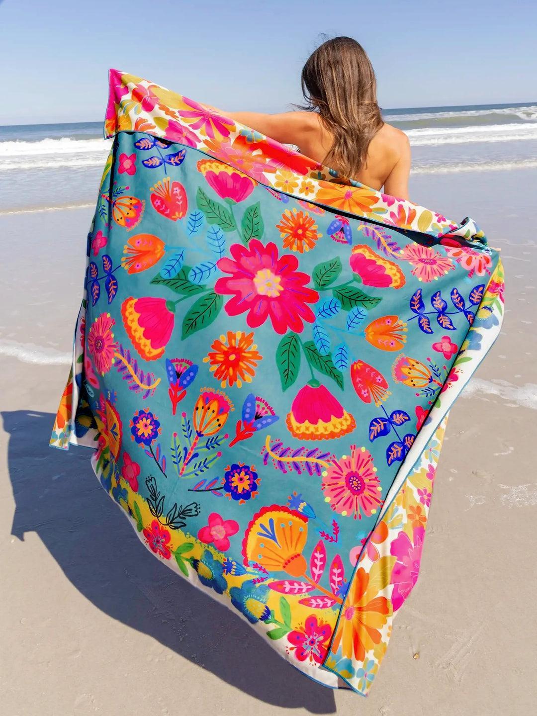 XL Double-Sided Microfiber Beach Towel Product Image