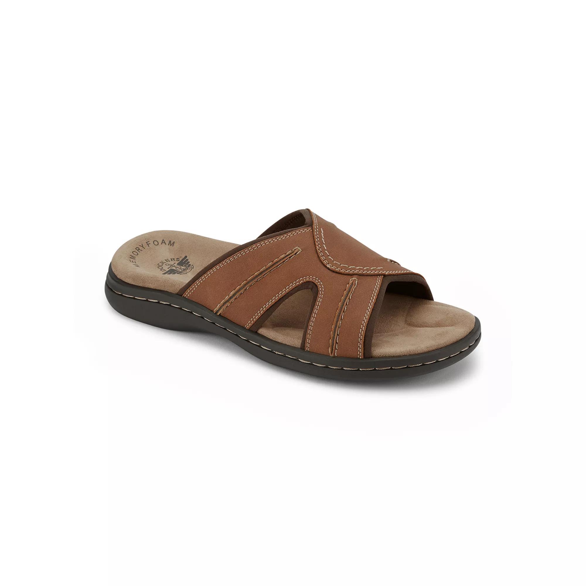 Dockers® Sunland Men's Slide Sandals, Size: 12, Red Product Image