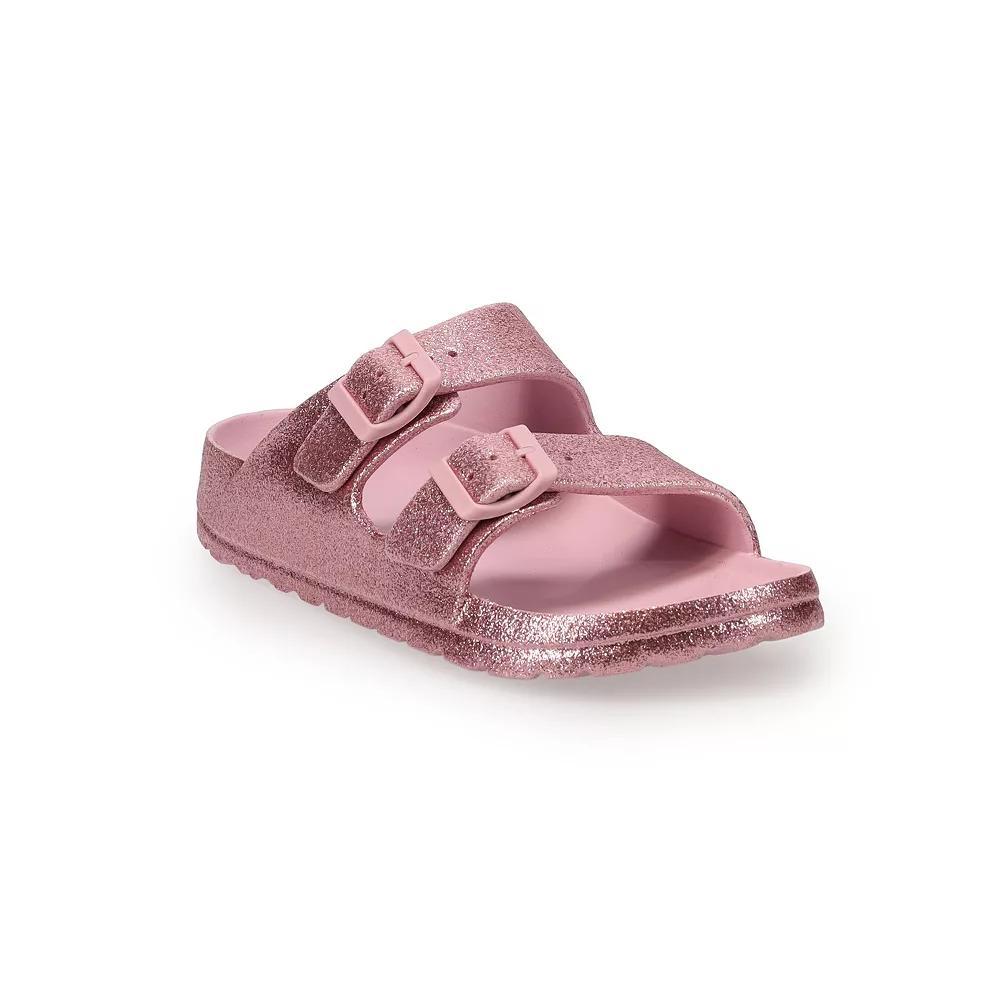 SO® Passion Fruit Women's Slide Sandals, Size: 7, Pink Product Image
