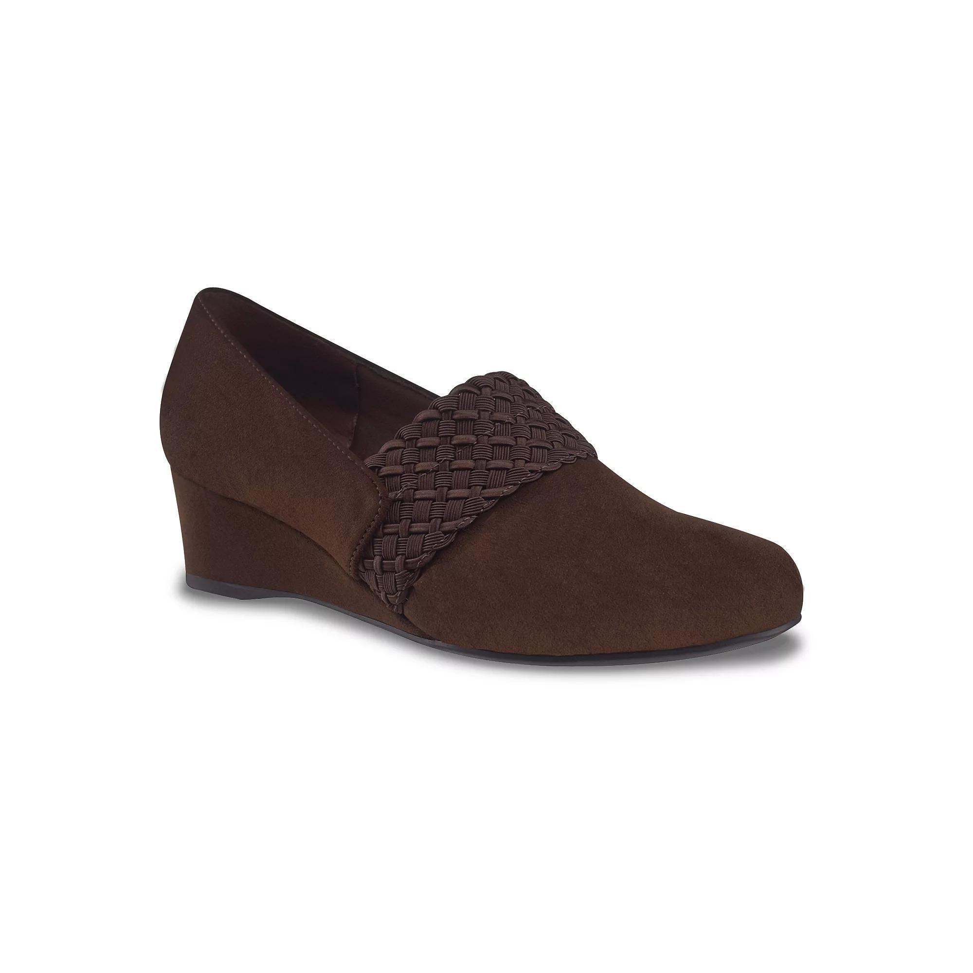Impo® Gerrie Memory Foam Women's Stretch Wedges, Size: 10, Mink Brown Product Image