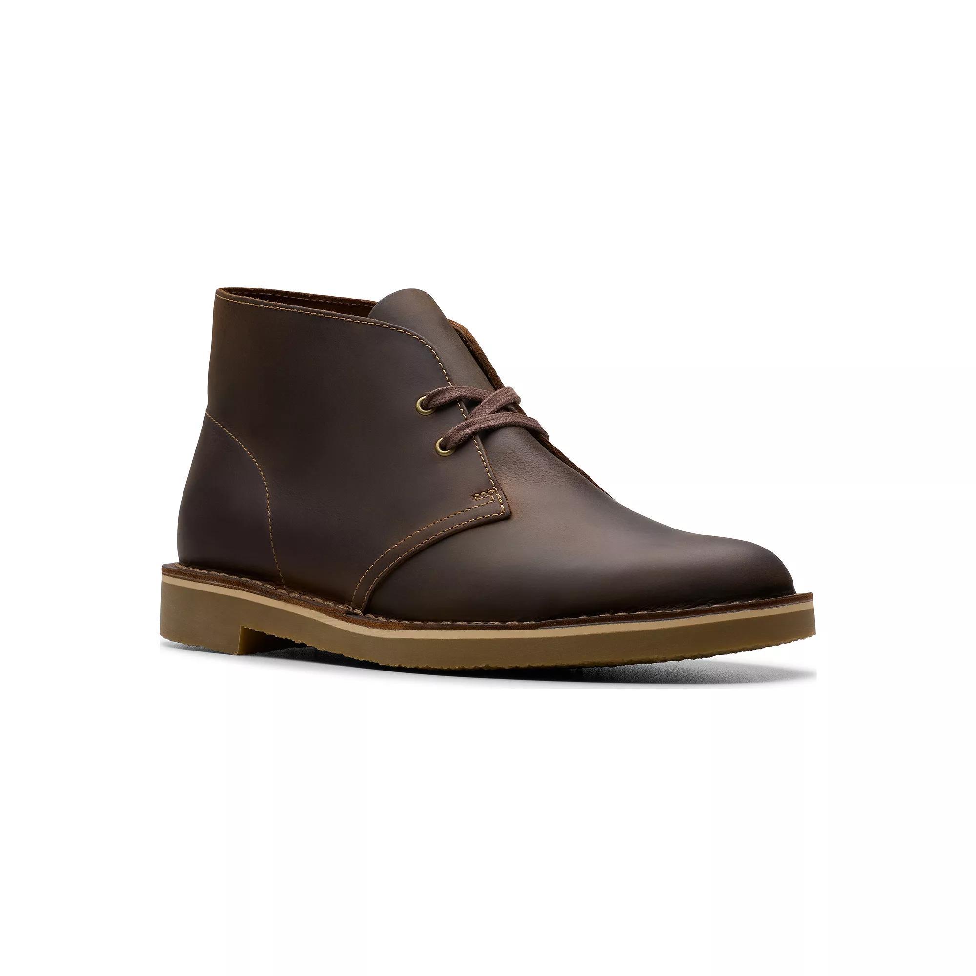 Clarks® Shepton Men's Suede Lace Up Boots, Size: 9.5, Beeswax Product Image