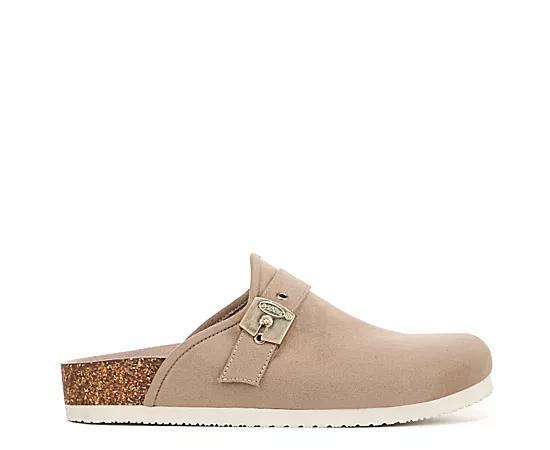 Dr. Scholls Louis Iconic Womens Clogs Brown Taupe Product Image