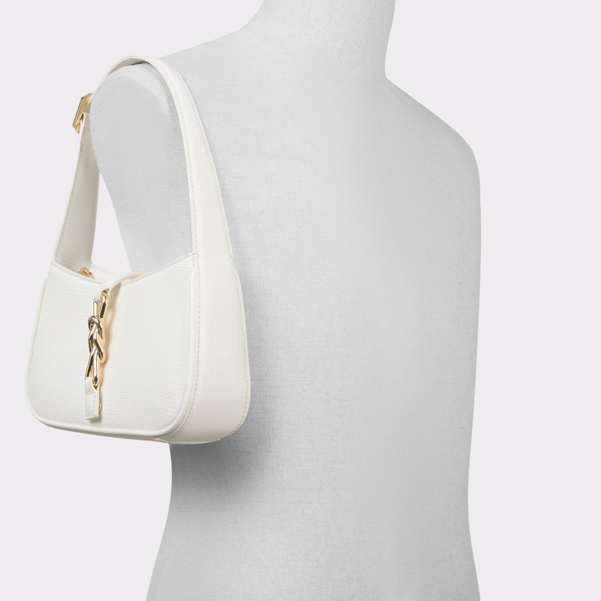 ALDO Aubrielax - Women's Shoulder Bag Handbag - White Product Image