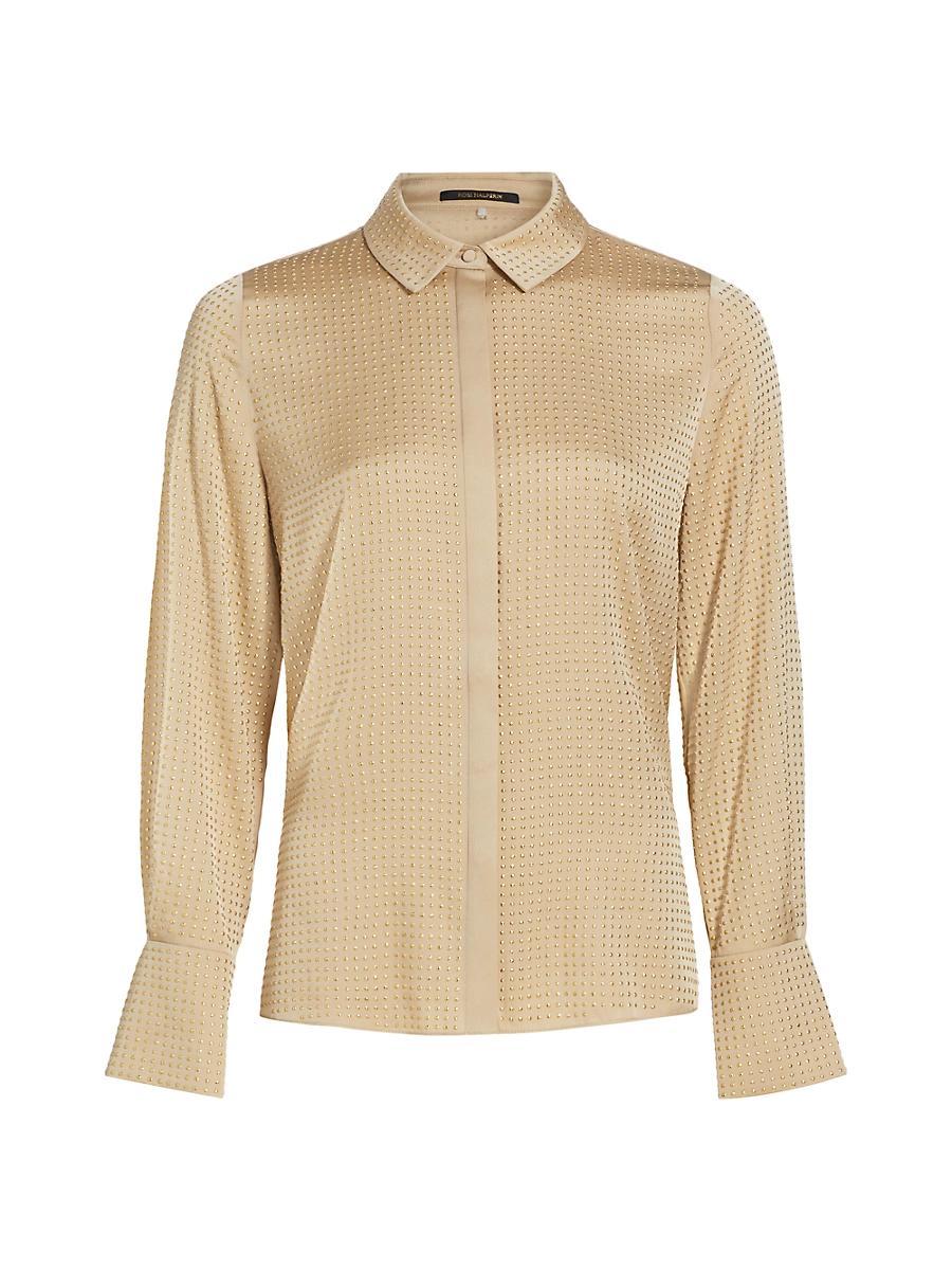Womens Milani Silk Blouse Product Image
