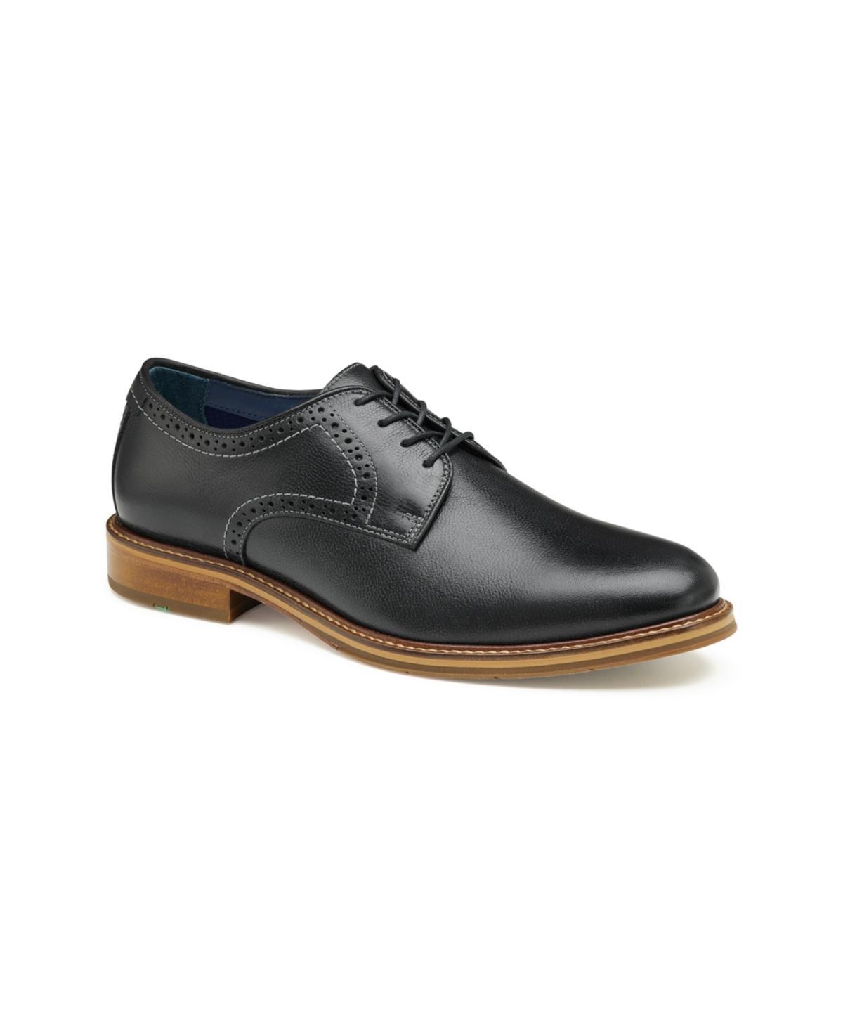 Johnston  Murphy Mens XC Flex Raleigh Leather Plain Toe Brogue Detail Oxfords Product Image