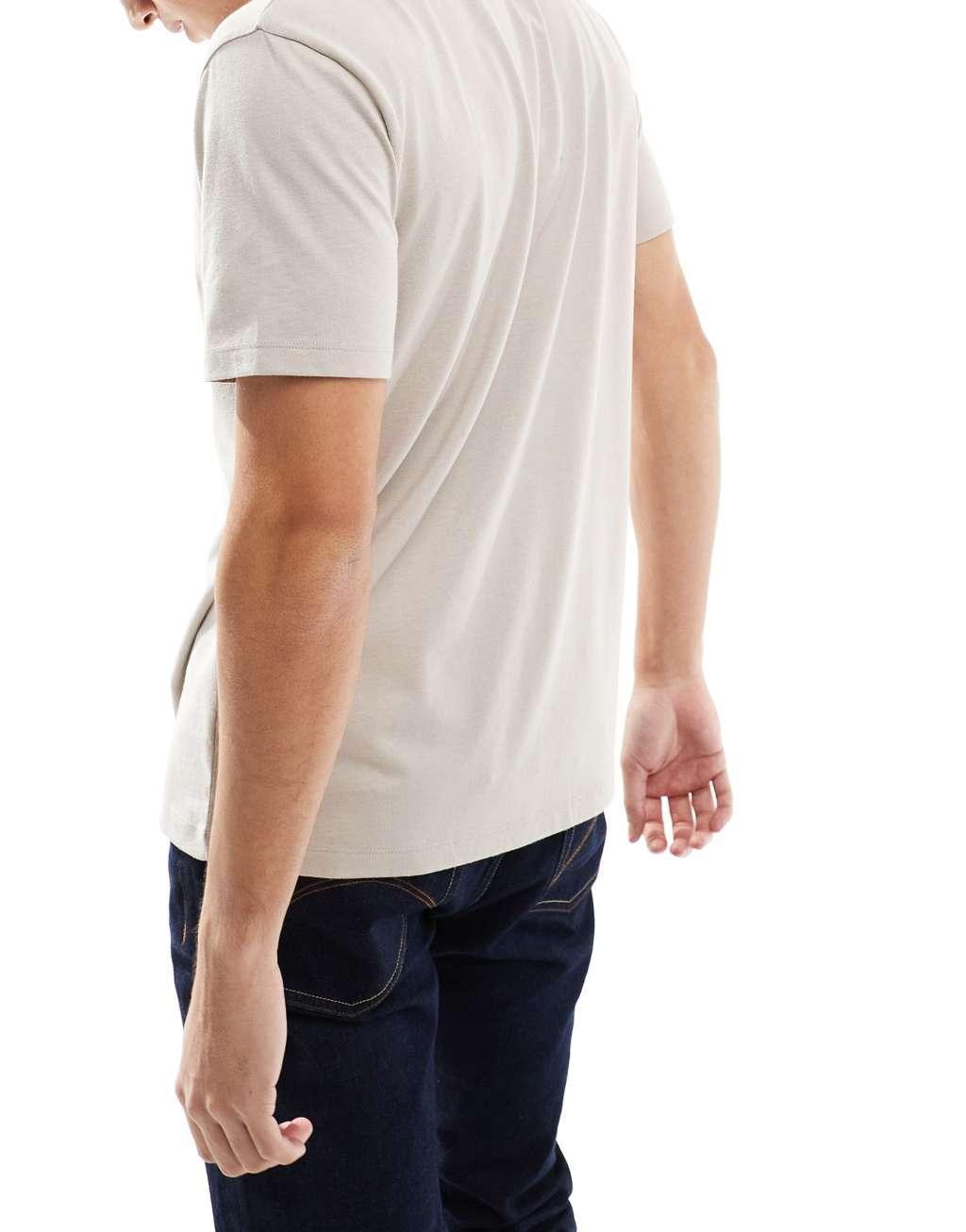 ASOS DESIGN essential 3 pack crew neck t-shirts in multiple colors Product Image