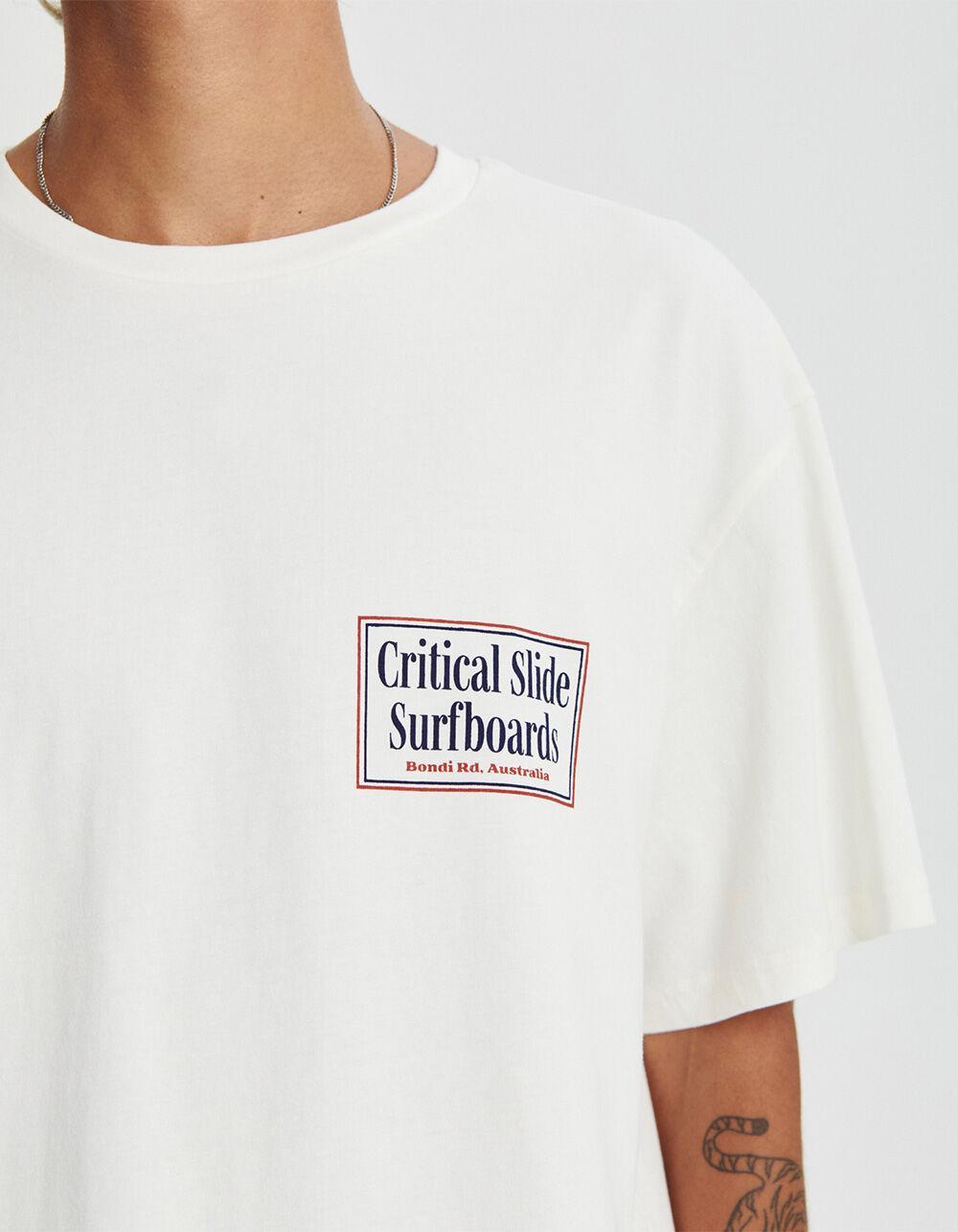 THE CRITICAL SLIDE SOCIETY Off Set Mens Tee - WHITE Product Image
