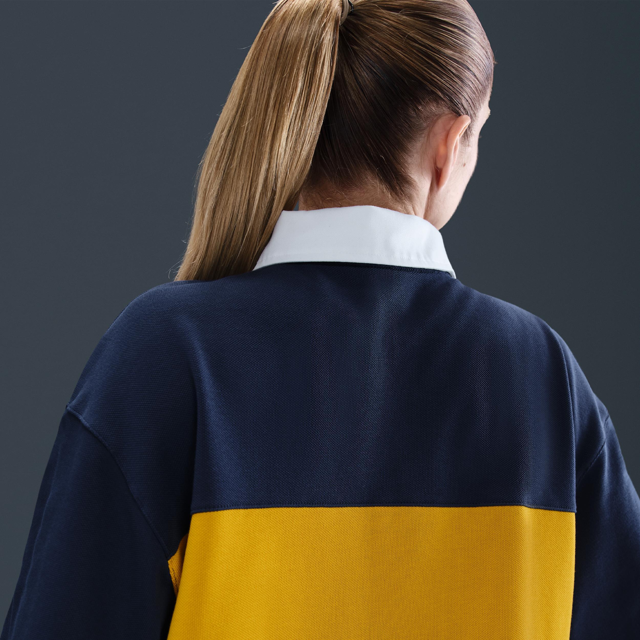 Women's Nike Sportswear Oversized Short-Sleeve Polo Top Product Image