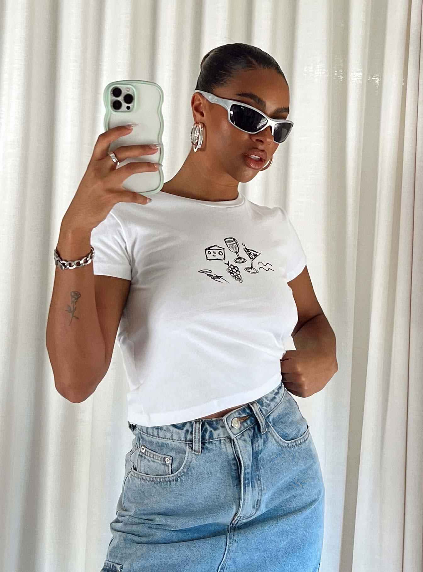 Better Together Tee White Product Image