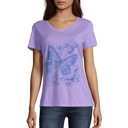 Womens Hanes Graphic Tee Product Image