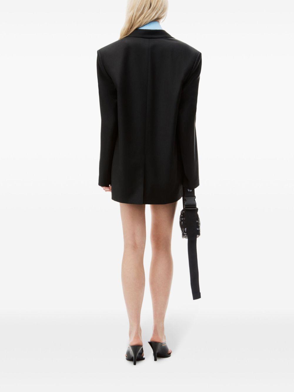 Pre-styled layered single-breasted blazer Product Image