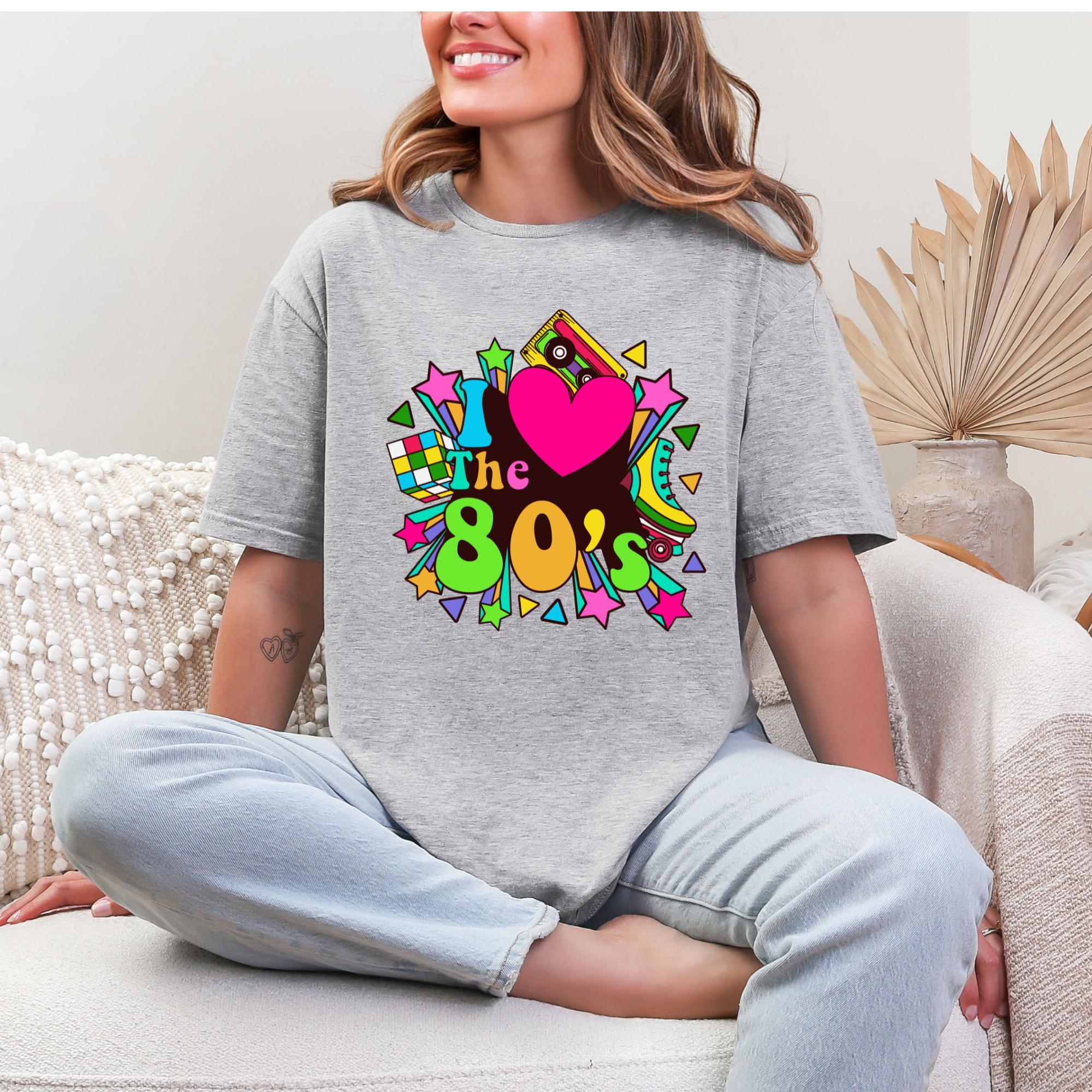 I Love The 80s T-Shirt Product Image