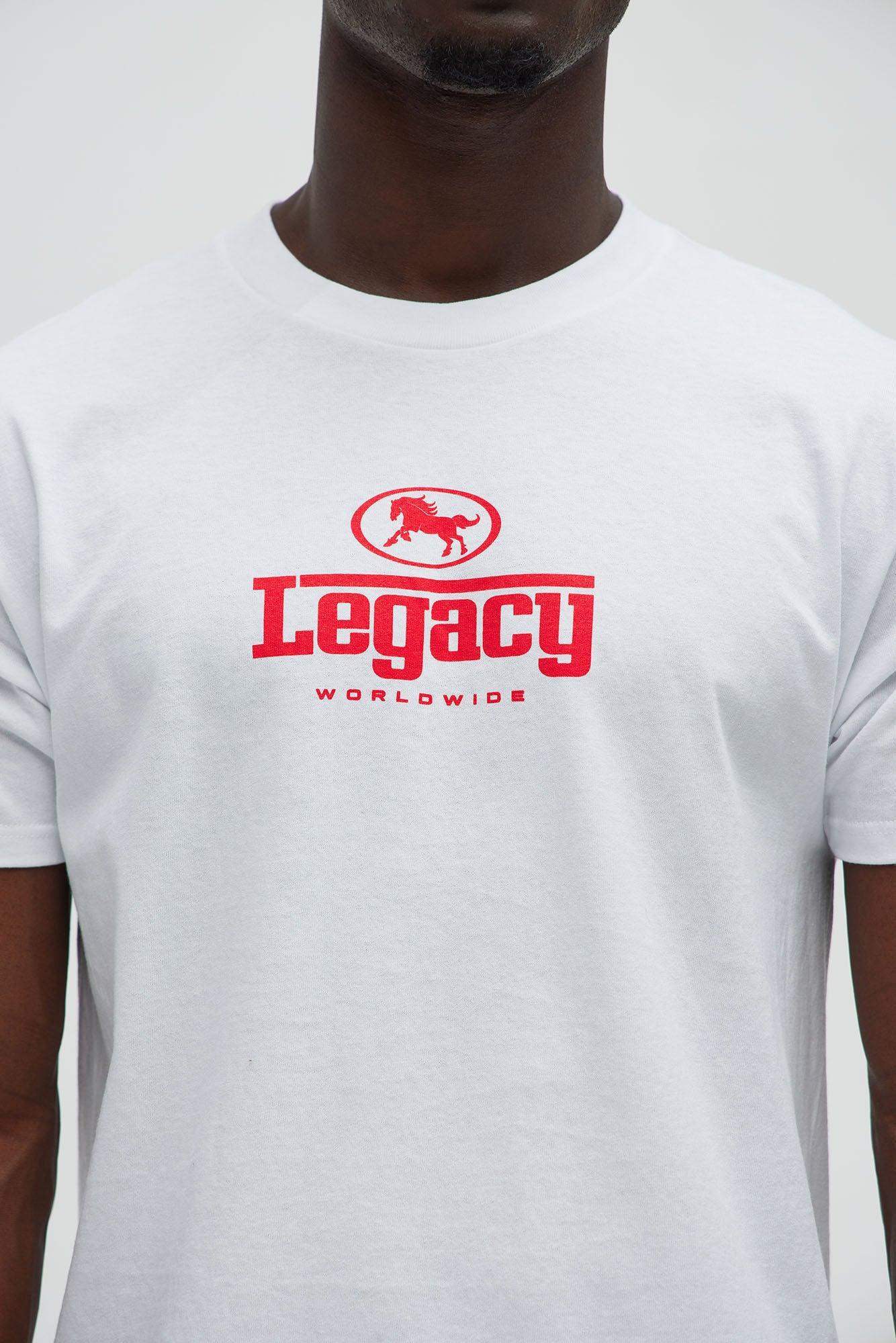 Legacy Worldwide Short Sleeve Tee - White Product Image