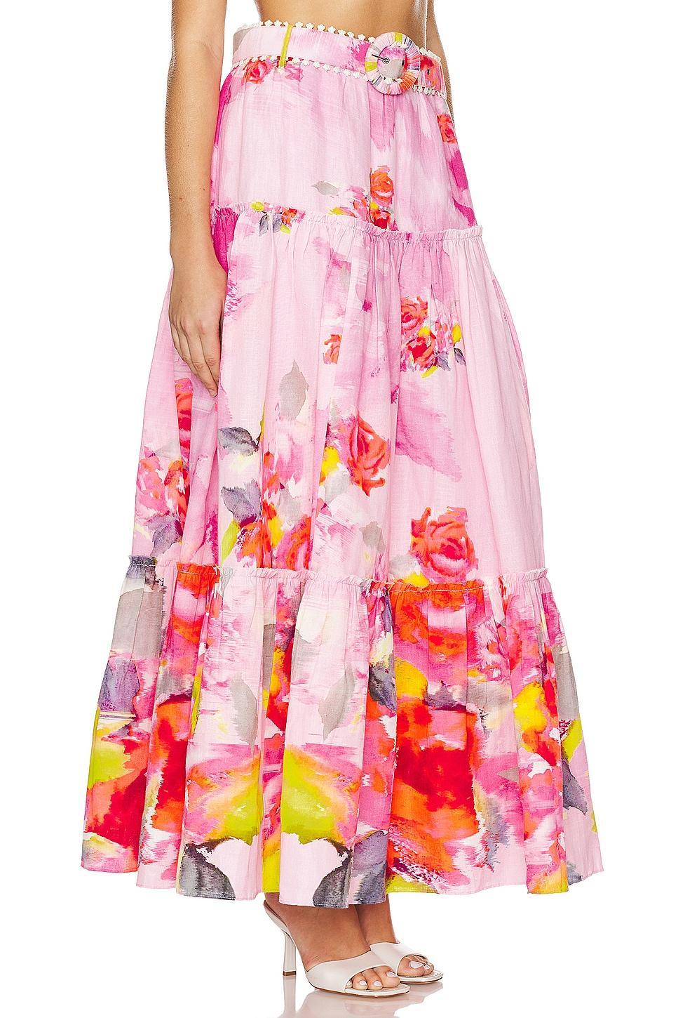 Belted Maxi Skirt Product Image