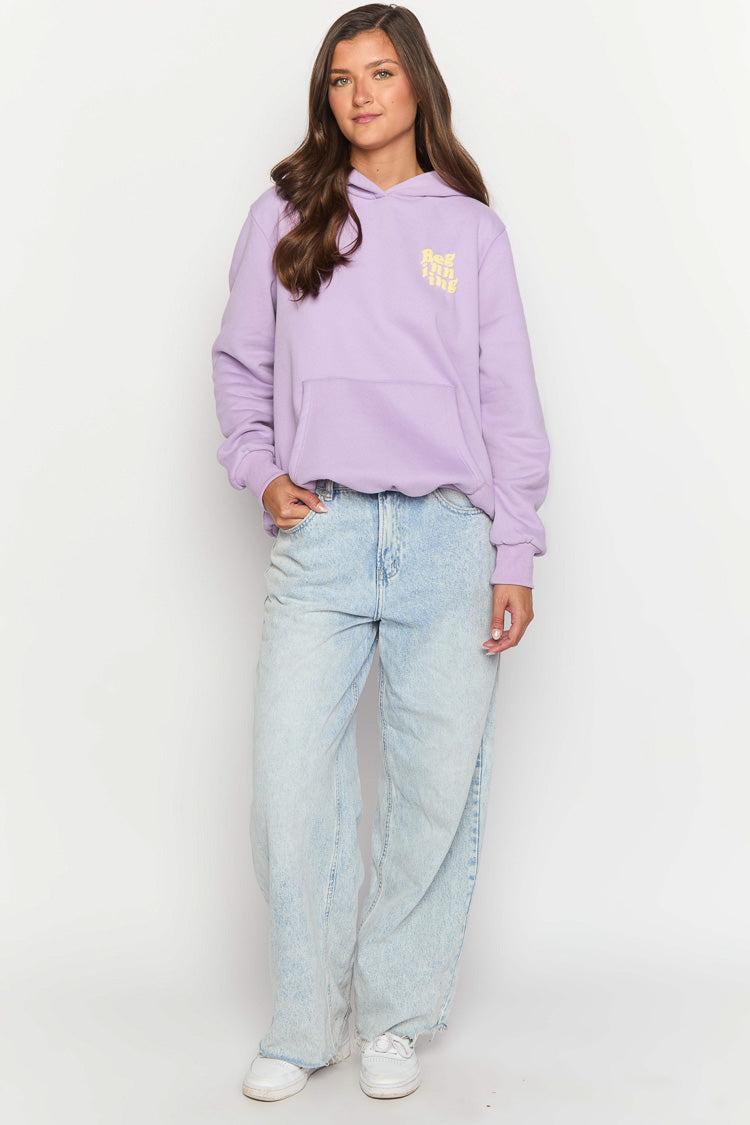 Beginning Purple Snuggle Bubble Hoodie Product Image