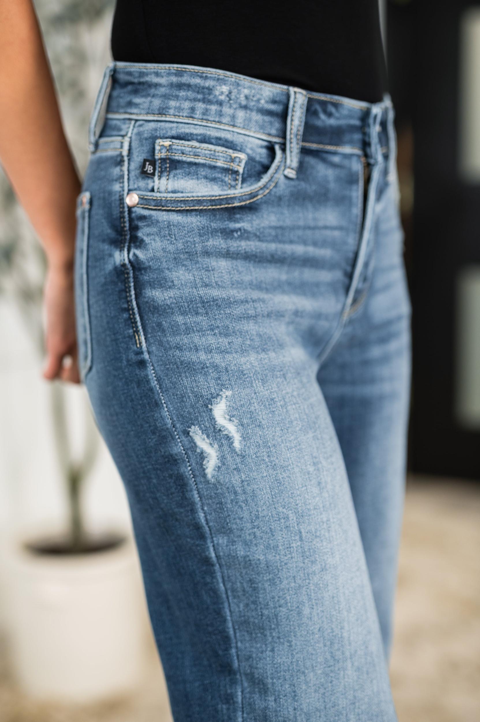 82392   Julia Hi-Rise 90's Straight Leg Judy Blue Jeans Product Image