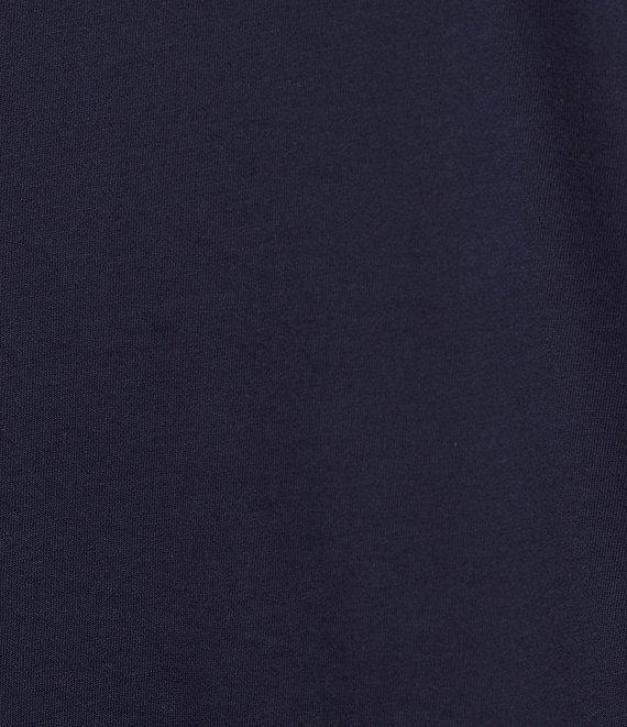 Eileen Fisher Organic Cotton Jersey Knit Round Neck Long Sleeve Top Product Image