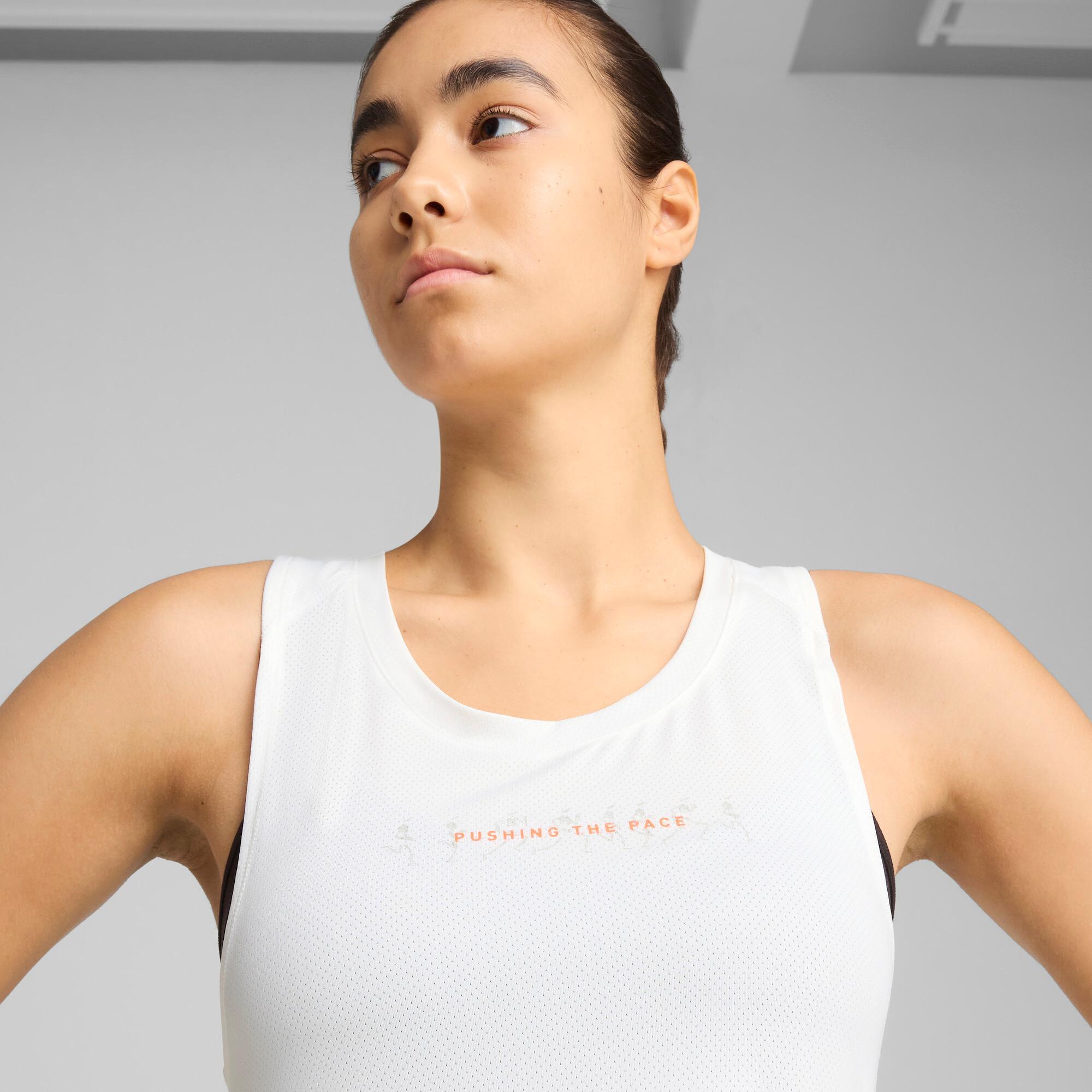 RUN GRAPHIC Women's Mesh Singlet Product Image