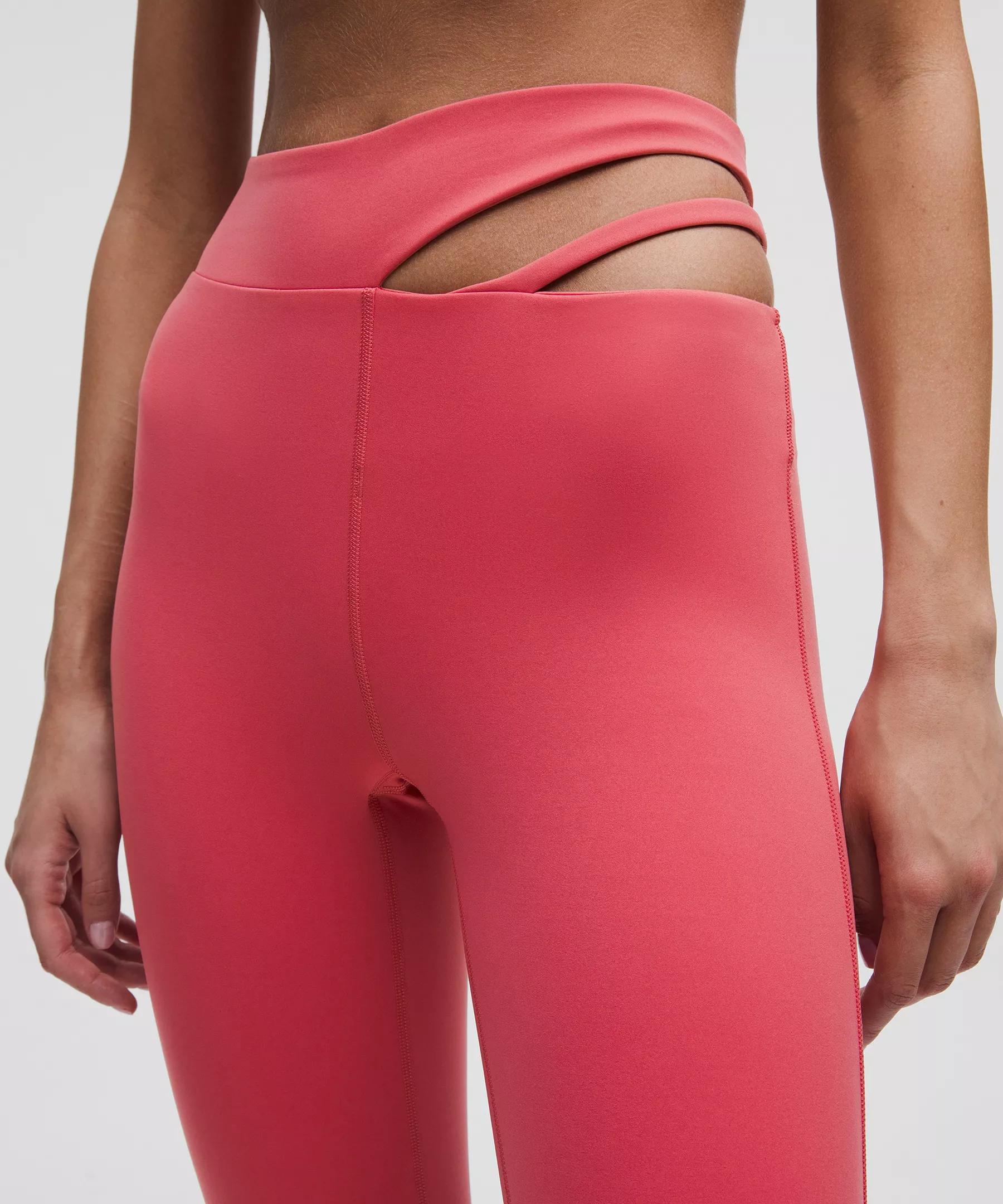 Cut-Out Waist High-Rise Train Tight 25" Product Image