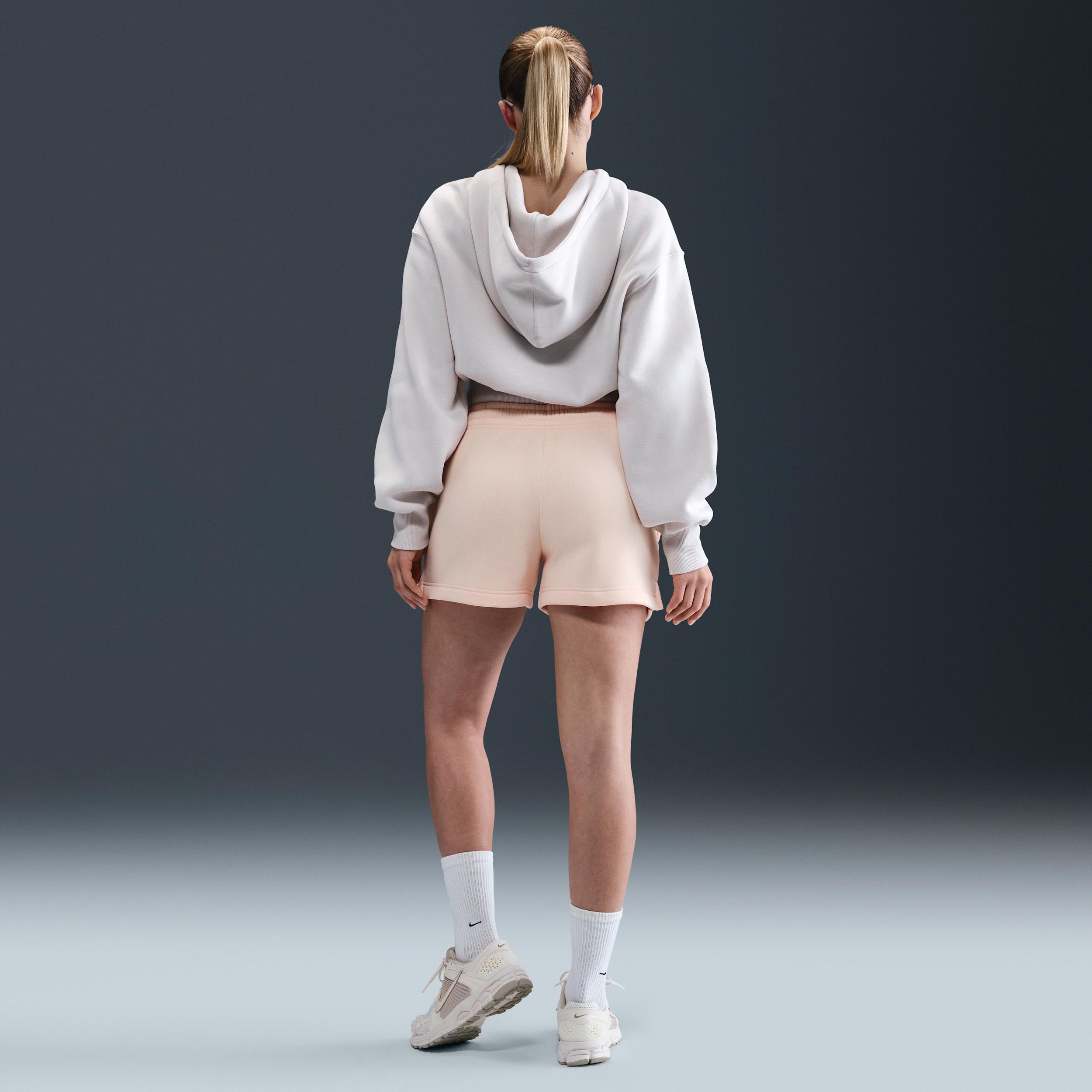 Women's Nike Sportswear Phoenix Fleece Mid-Rise 4" Shorts Product Image
