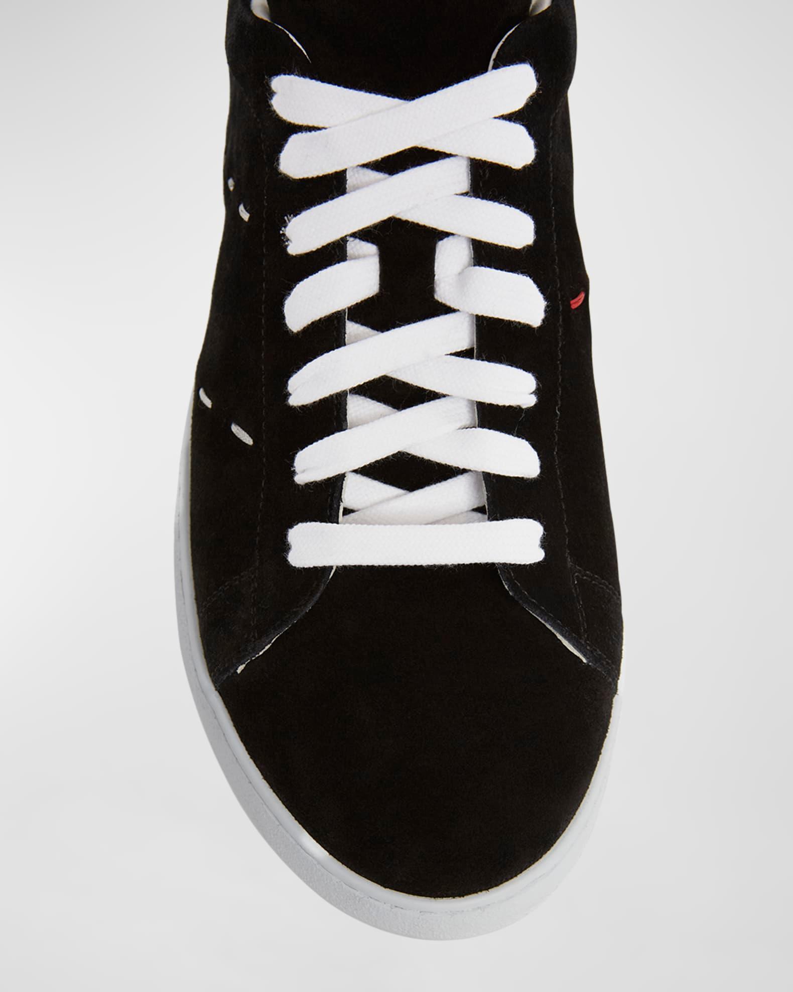 Men's Suede Low-Top Sneakers Product Image