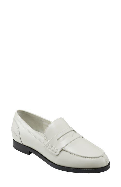 Womens Milton Leather Penny Loafers Product Image