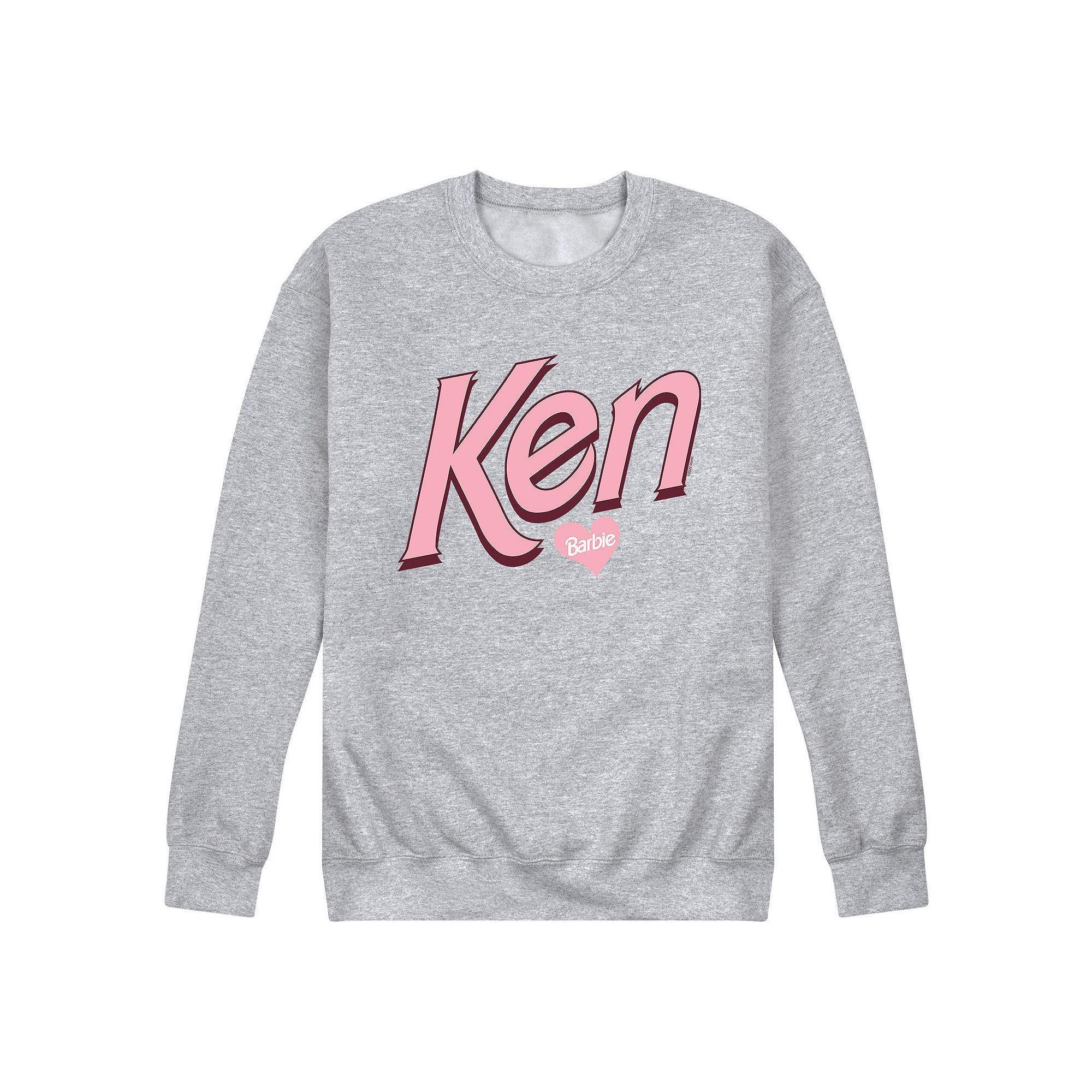 Mens Barbie Valentines Ken Love Fleece Sweatshirt Product Image
