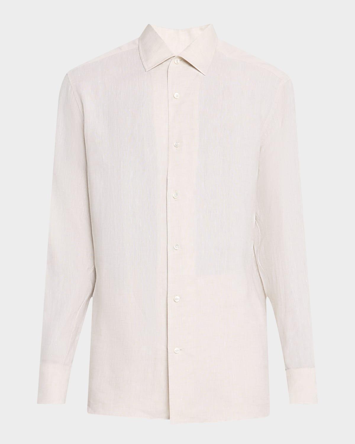 Mens Melange Oasi Lino Sport Shirt Product Image