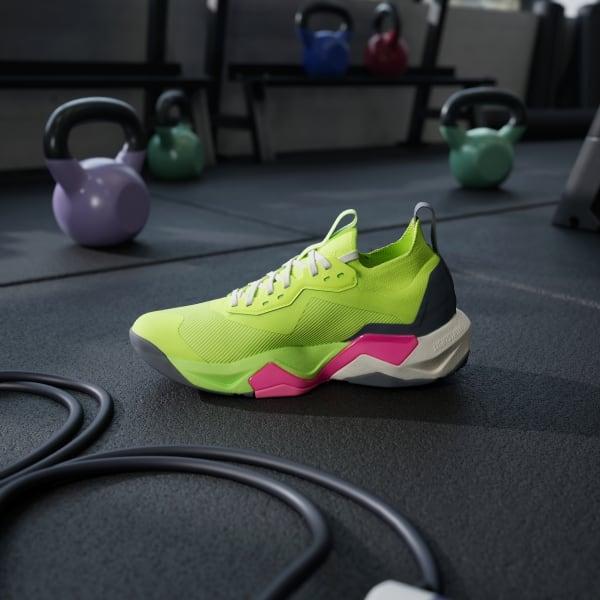 adidas Rapidmove ADV 2 HIIT training shoes Lucid Lemon 11 Womens Product Image