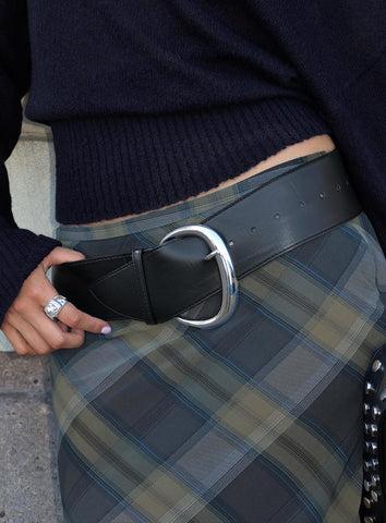 The Other Side Belt Black / Silver Product Image