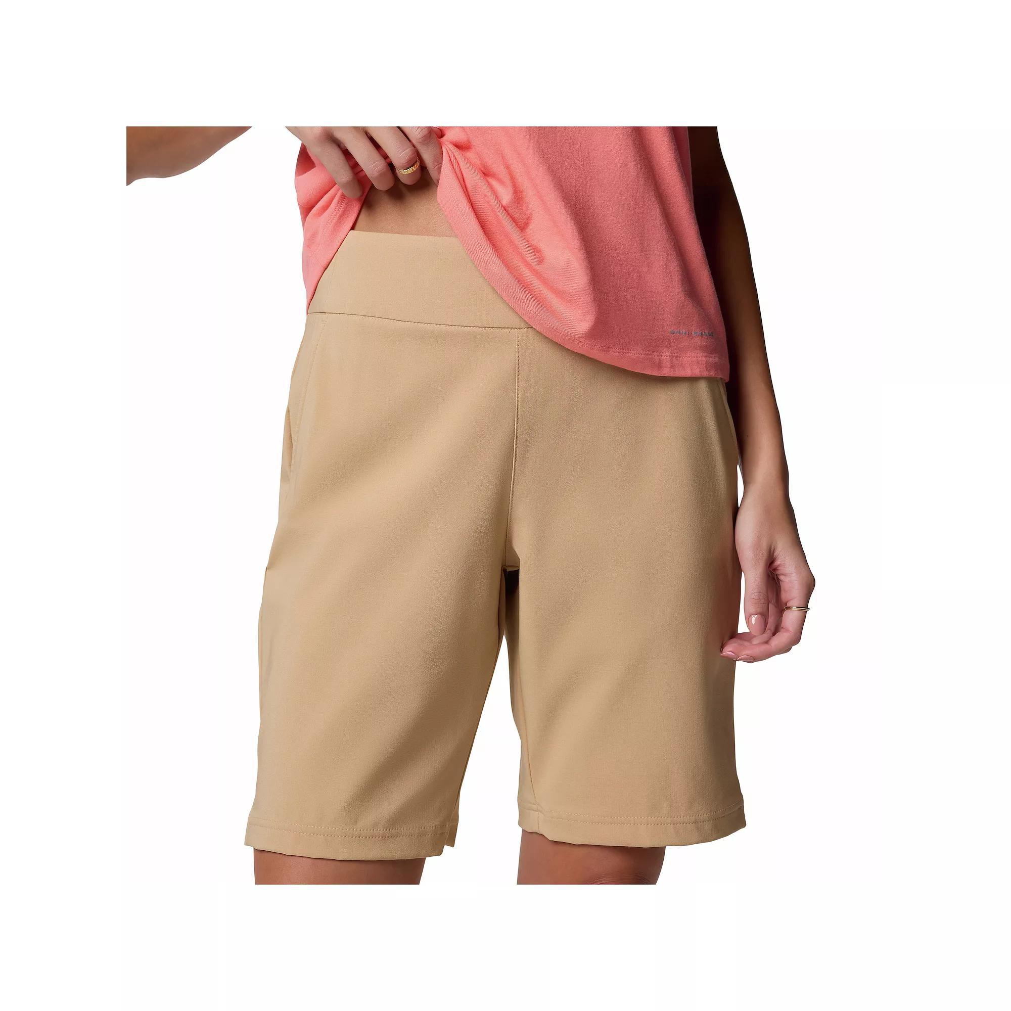 Women's Columbia All Seasons 9-in. Long Shorts, Size: XXL, Black Product Image