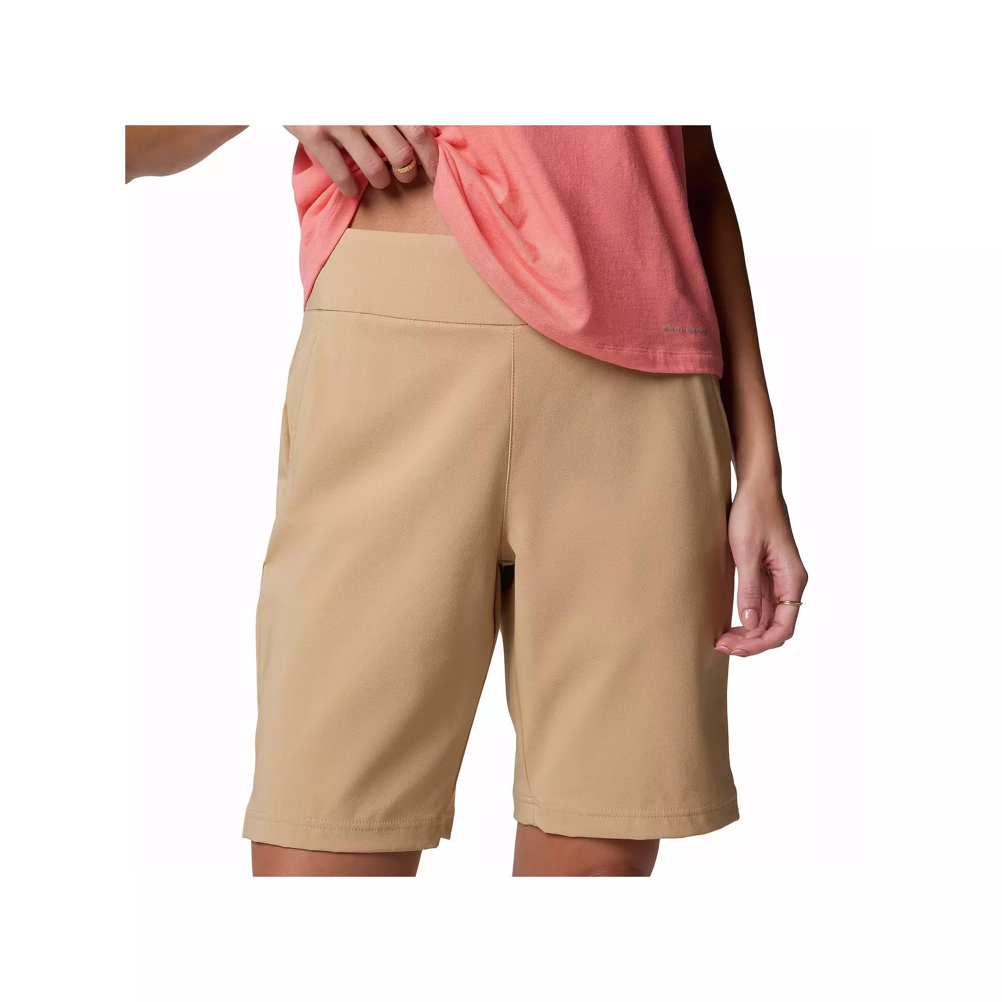 Women's Columbia All Seasons 9-in. Long Shorts, Size: XXL, Black Product Image
