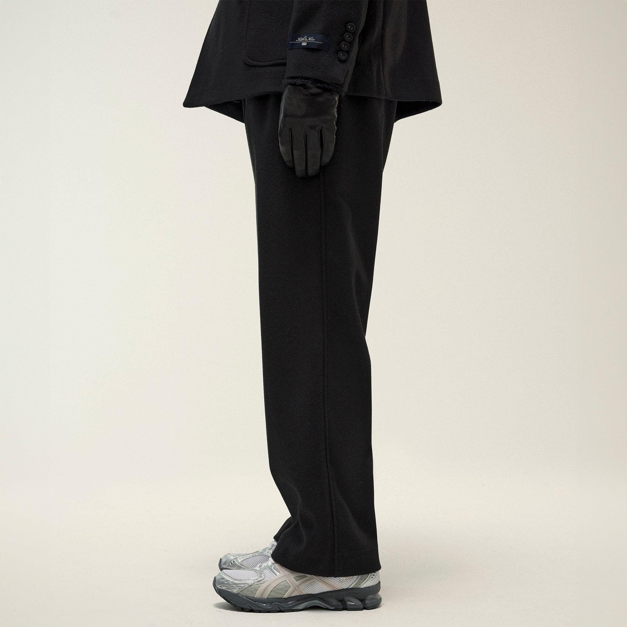 Kith Felted Jersey Bentley Pant - Black Male Product Image