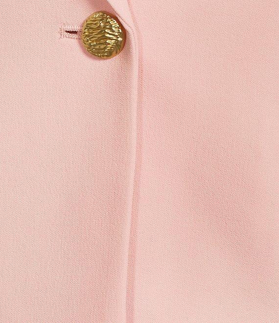 Kasper Notch Collar Crepe Blazer Product Image