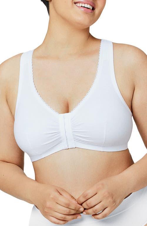 Plus Size Glamorise Full-Figure Complete Comfort Wire-free Cotton T-Back Bra 1908, Women's, Size: 40 Dd/Ddd, Cafe Product Image