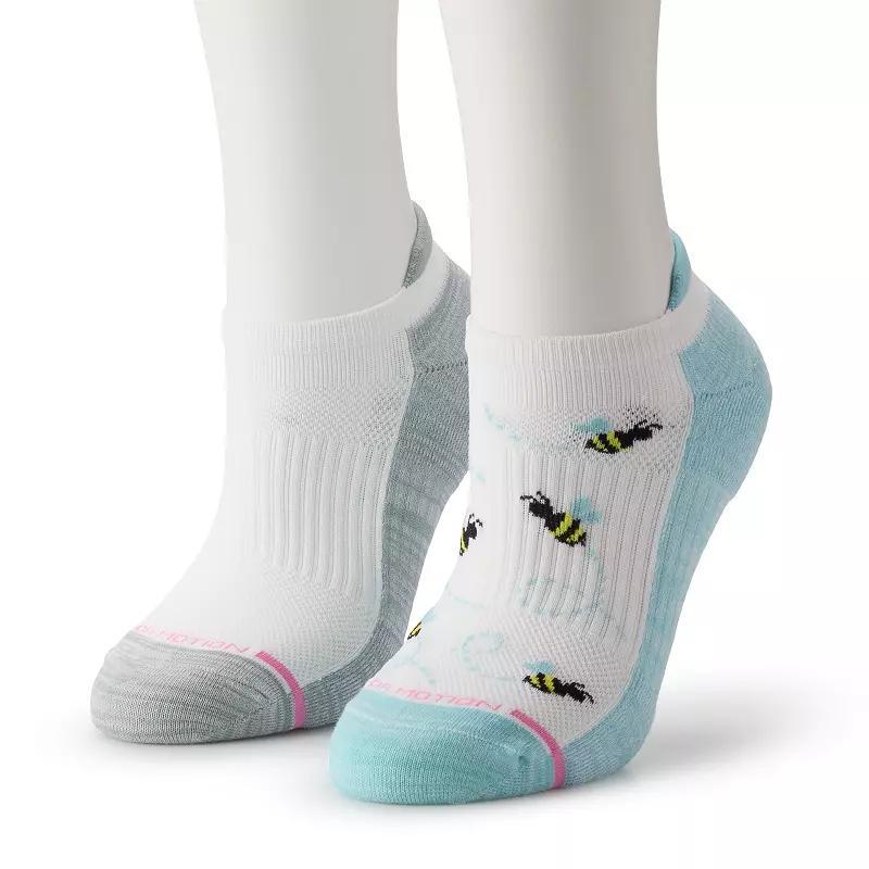 Womens Dr. Motion 2-Pk. Compression Ankle Socks Product Image