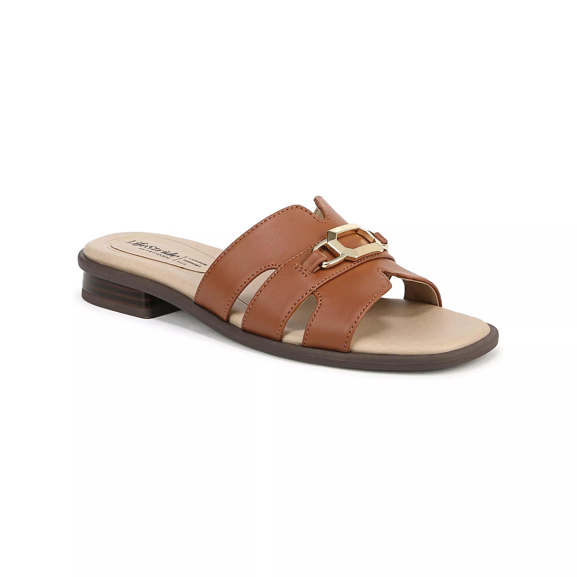 LifeStride Royaltybit Women's Slide Sandals, Size: 9.5, Faux Leather Product Image