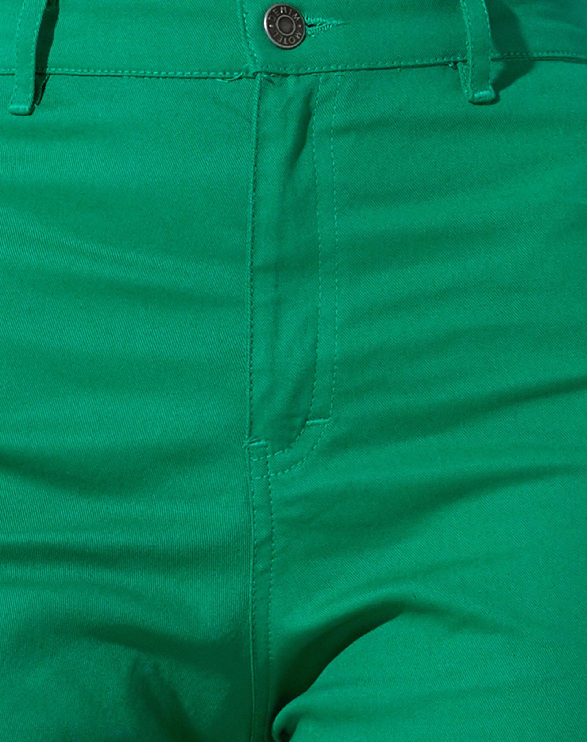 Zoven Flare Trouser in Twill Blush Green Female Product Image