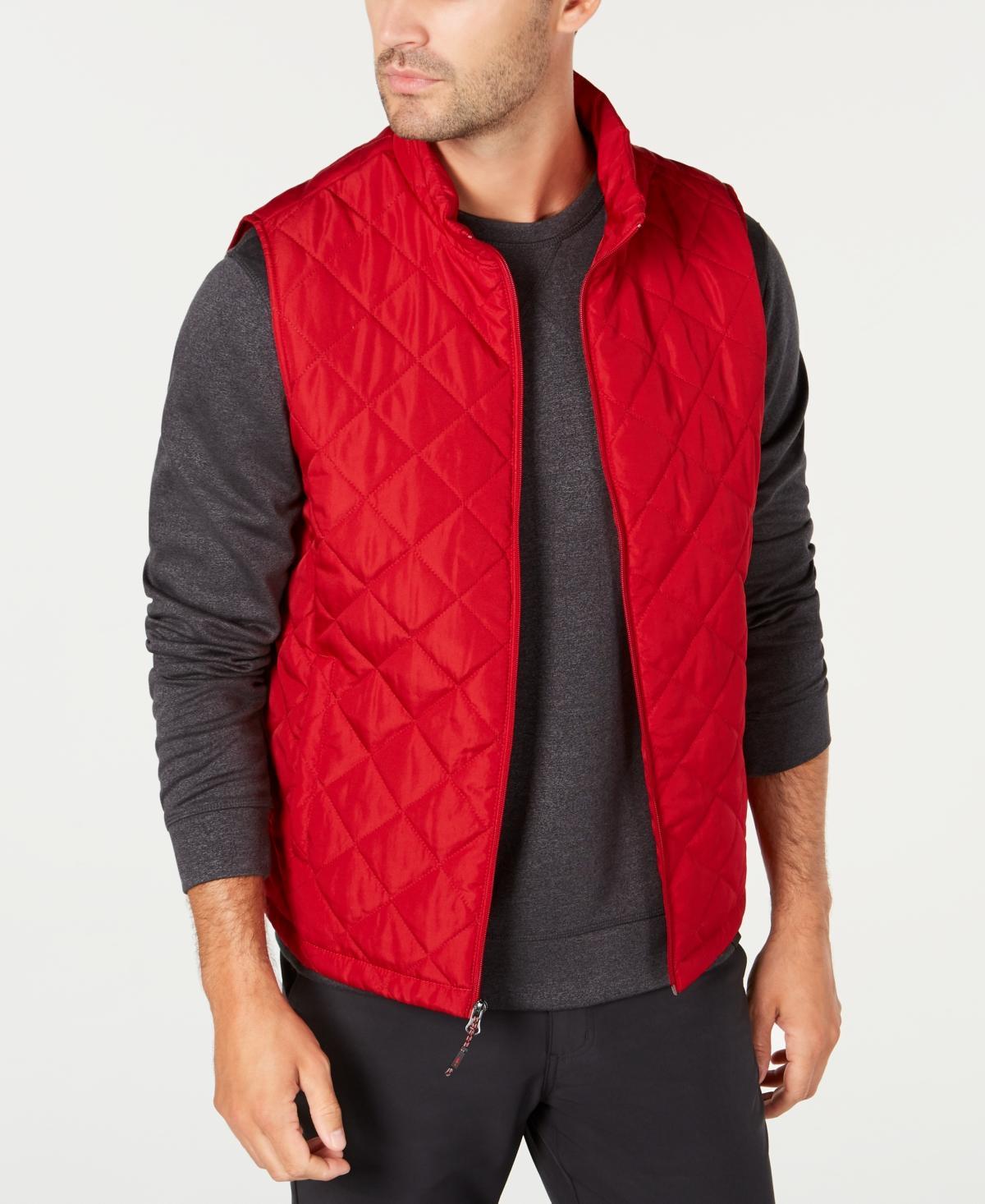 Hawke & Co. Mens Diamond Quilted Vest, Created for Macys Product Image