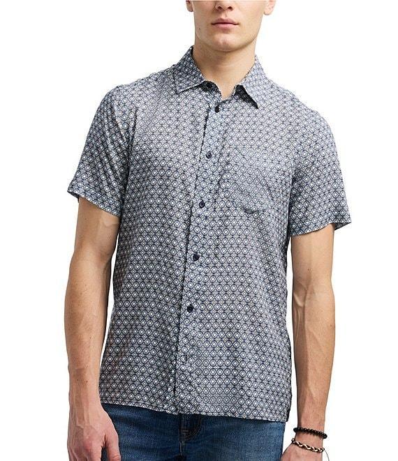 Buffalo David Bitton Sirilo Short Sleeve Printed Shirt Product Image