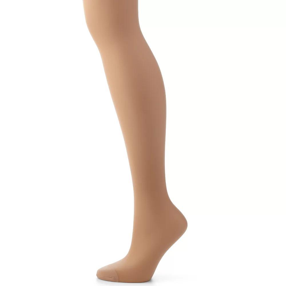 Hanes® Silk Reflections Silky Sheer Control Top Pantyhose, Women's, Size: E-F, Blue Product Image