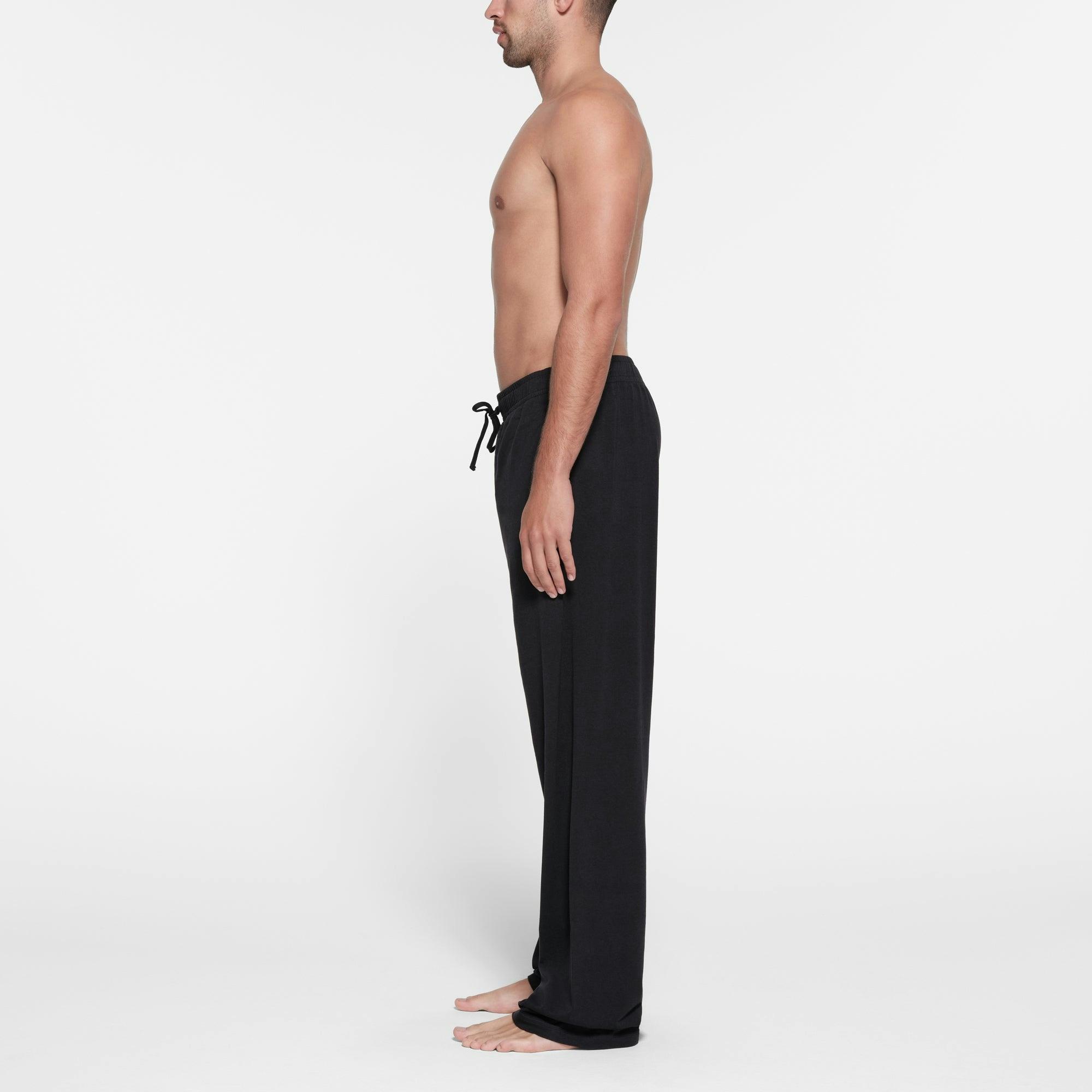 JERSEY LOUNGE MENS RELAXED STRAIGHT LEG PANT | OBSIDIAN Product Image
