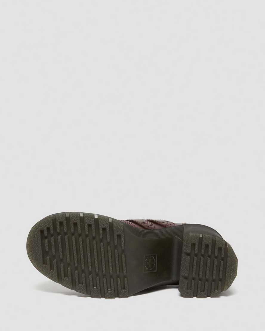 Eviee Leather Mary Jane Heeled Shoes Product Image