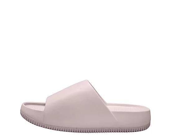 Nike Women's Calm Slide Sandals in Pink/Barely Rose Size 6 Product Image