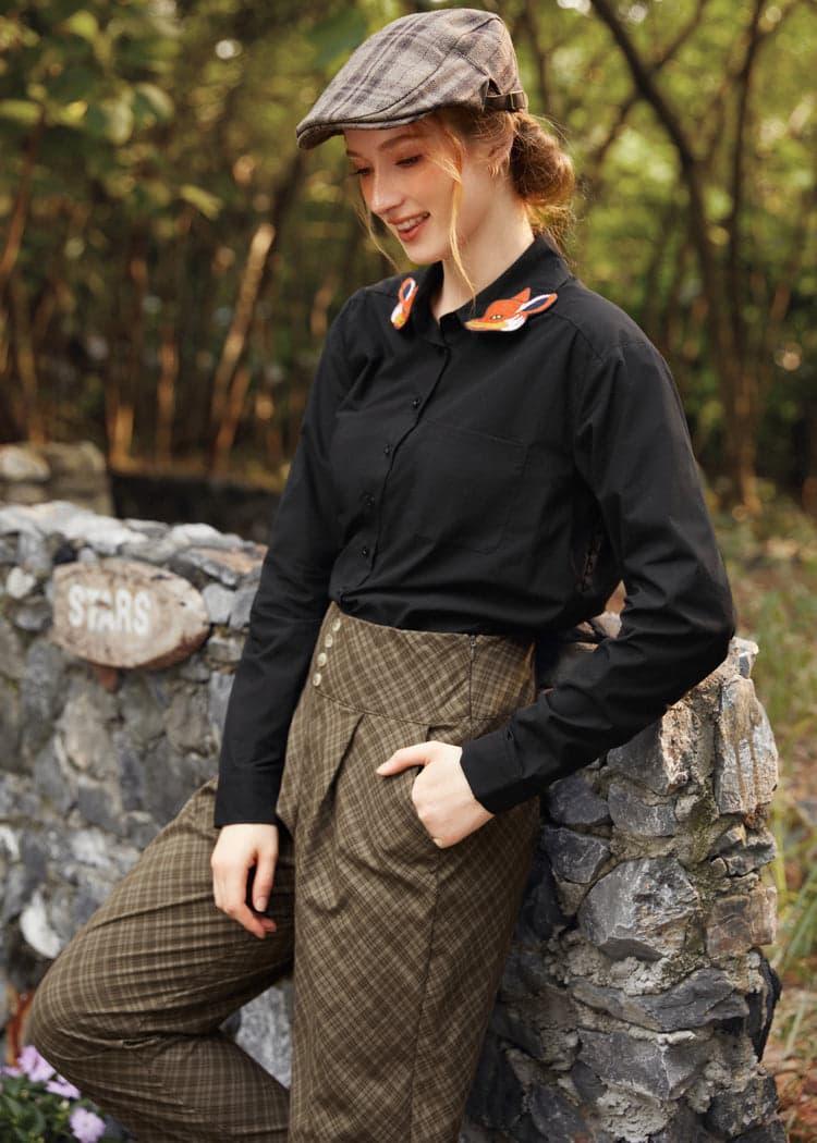 Once Upon a Twirl Pleated Trouser Product Image